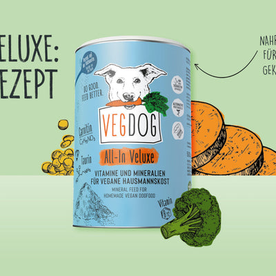 || BEDARFSDECKEND || VEGDOG ALL-IN VELUXE GRUNDREZEPT