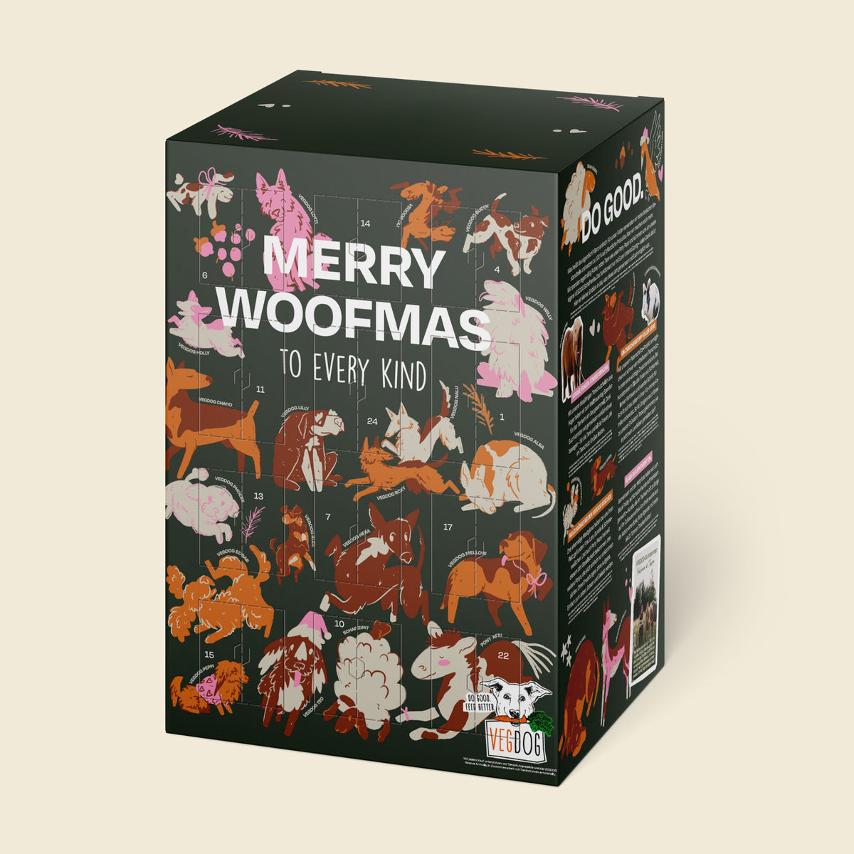 VEGDOG Adventskalender 2026 groß