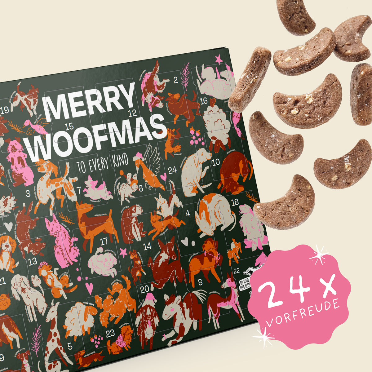 VEGDOG Adventskalender 2026 klein