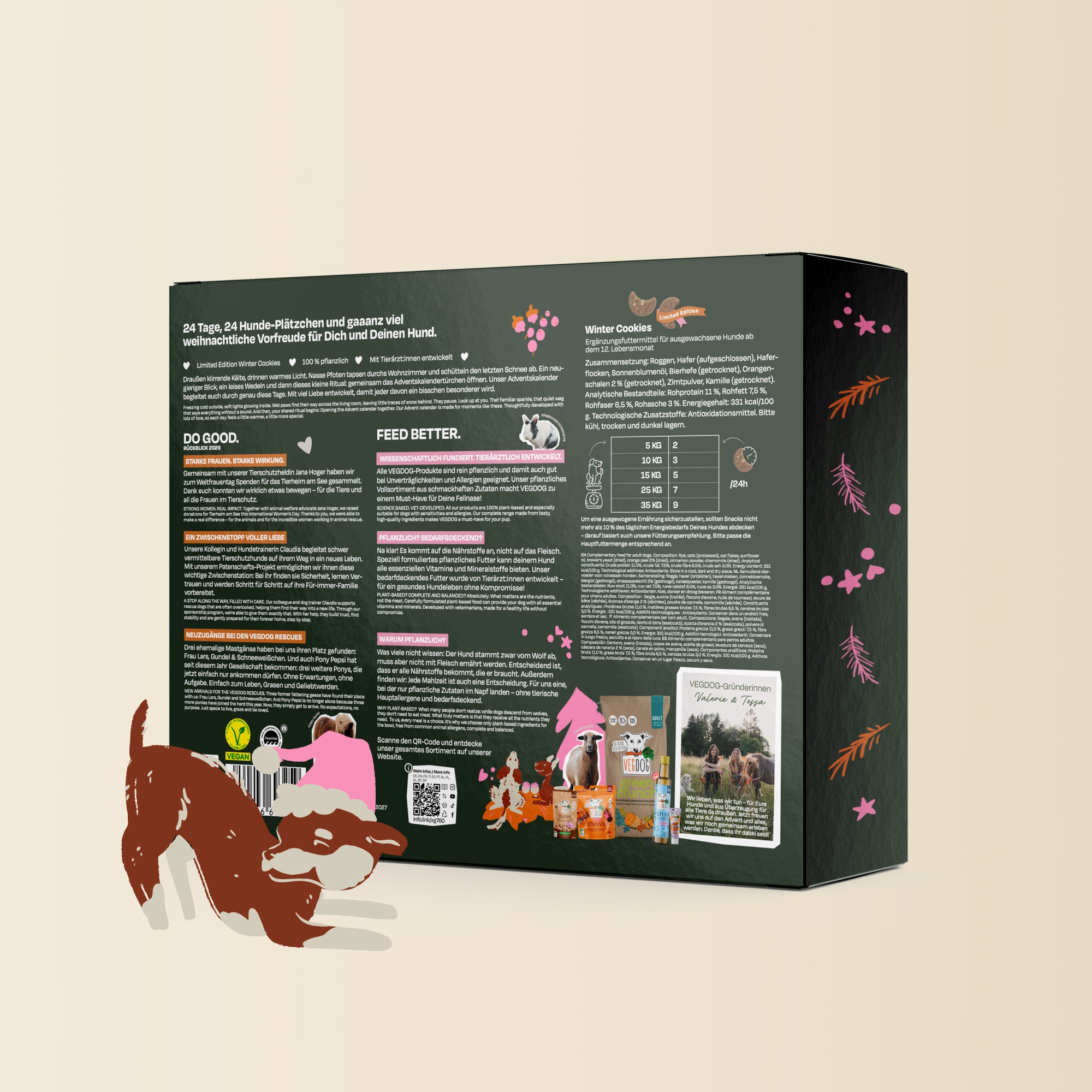 VEGDOG Adventskalender 2026 klein