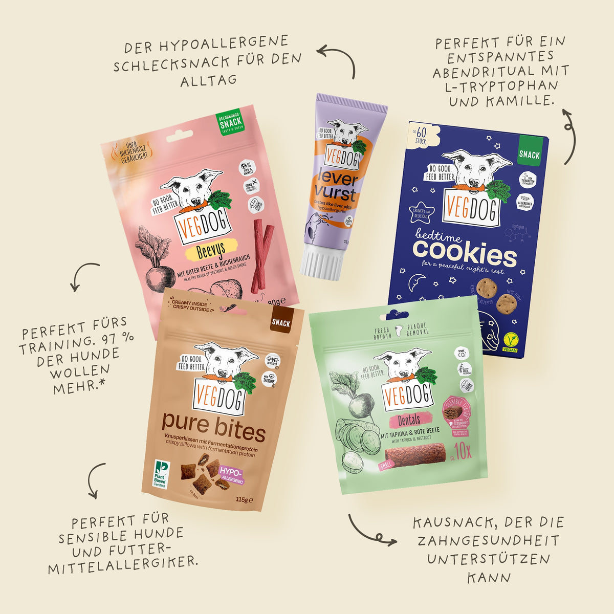 Champagnepawblems Snack-Paket