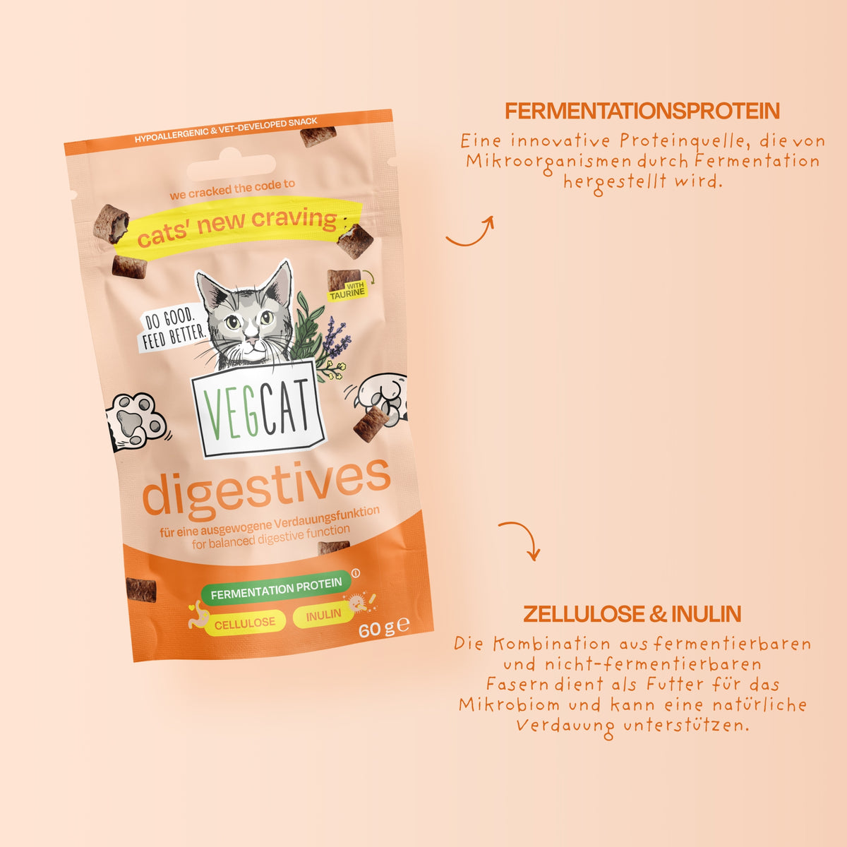 VEGCAT Digestives 3 für 2