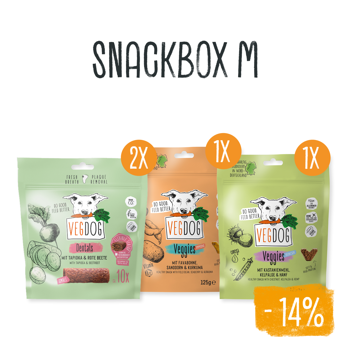 Snackboxen S - XL