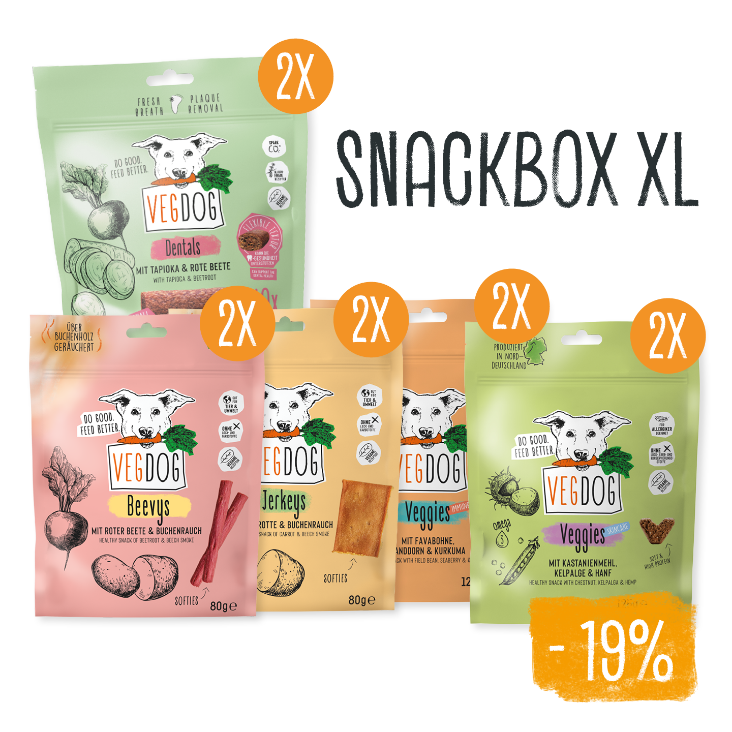 Snackboxen S - XL